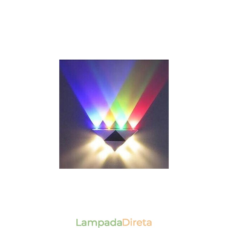 Lâmpada Multi T Temperatura de Cor Modelo de Barra Criativa Arandelas de Parede Metal