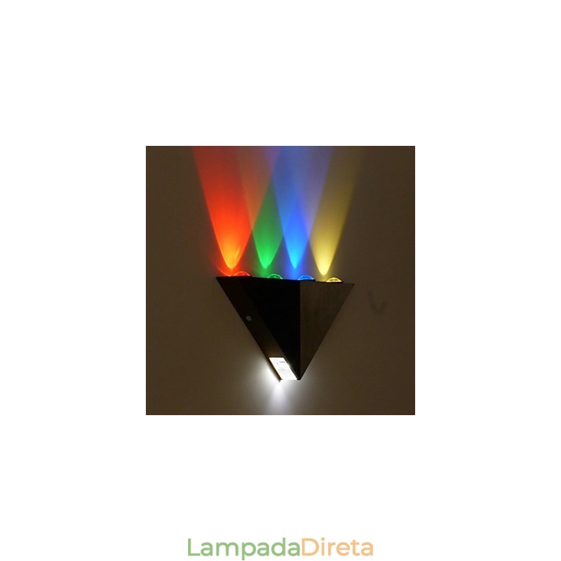 Lâmpada Multi T Temperatura de Cor Modelo de Barra Criativa Arandelas de Parede Metal
