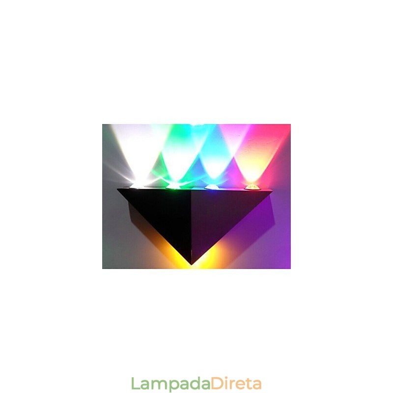 Lâmpada Multi T Temperatura de Cor Modelo de Barra Criativa Arandelas de Parede Metal