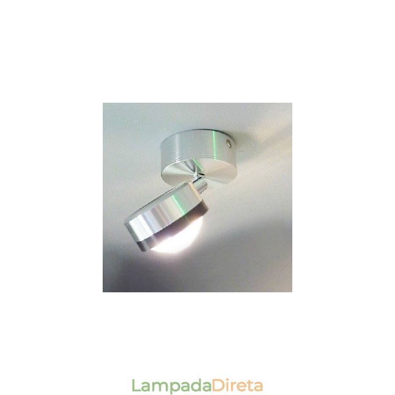 Luminária de parede moderna com luz difusa Design Sci Fi