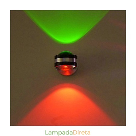 Luzes de escada Arandelas de parede de alumínio de dupla face Modernas e contemporâneas de metal Luzes de escada Arandelas de parede de alumínio de dupla face Modernas e contemporâneas de metal