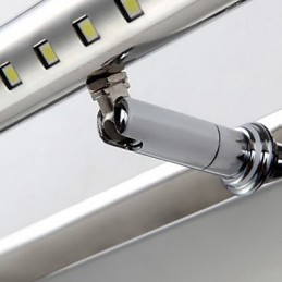 Espelho de luz para banheiro branco quente Ac100 240V