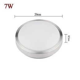 Luminárias embutidas 7W Luz redonda simples moderna Diâmetro 20CM