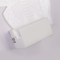 Luminária de parede acrílica PVC Luminária moderna contemporânea Metal