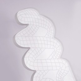 Luminária de parede acrílica PVC Lâmpada de luz Chip Moderna Contemporânea Metal