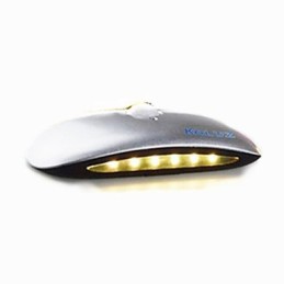 Mini luzes de parede indutivas inteligentes infravermelhas multifuncionais estilo europeu prata