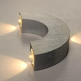Mini Estilo Arandelas de Parede Modernas Contemporâneas Metal