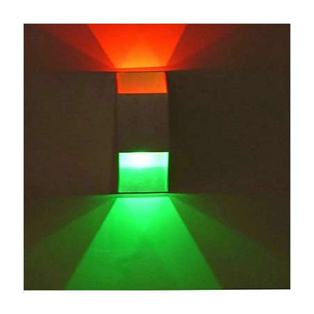Modelo de barra criativa trapezoidal dupla arandelas de parede modernas contemporâneas de metal Modelo de barra criativa trapezoidal dupla arandelas de parede modernas contemporâneas de metal