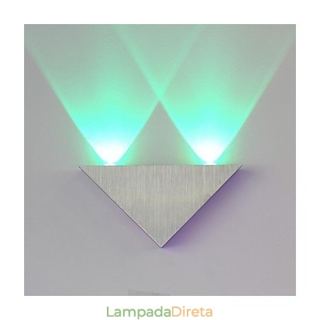 Luminárias de parede embutidas modernas contemporâneas de metal Luminárias de parede embutidas modernas contemporâneas de metal