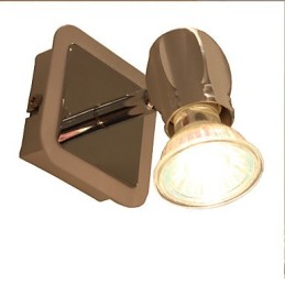 Moderno Chrome Wall Lights Luzes de banheiro 3W