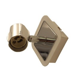 Moderno Chrome Wall Lights Luzes de banheiro 3W