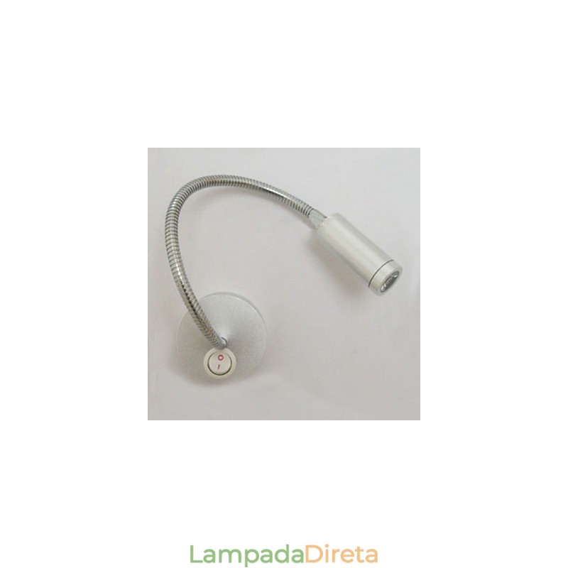 Luminárias de parede de leitura modernas contemporâneas de metal