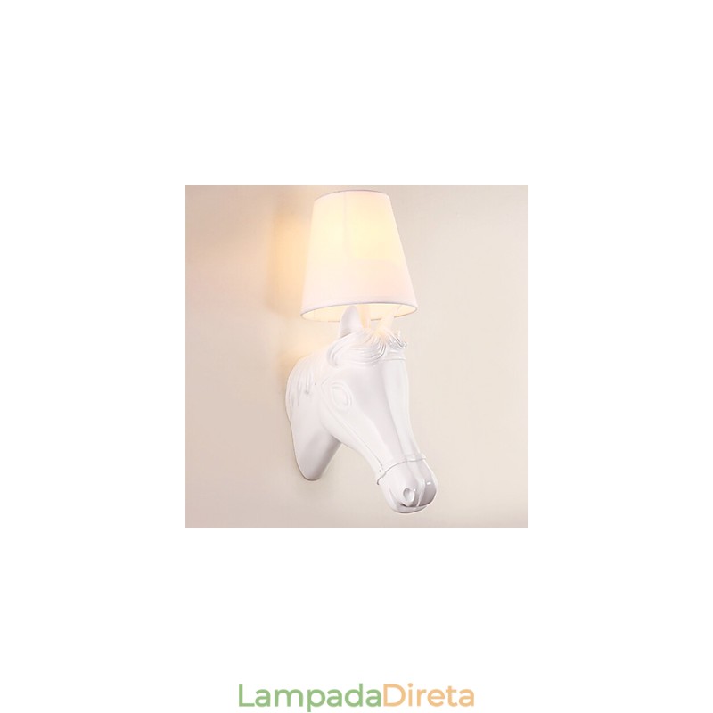 Apliques de parede Moderno Contemporâneo Resina