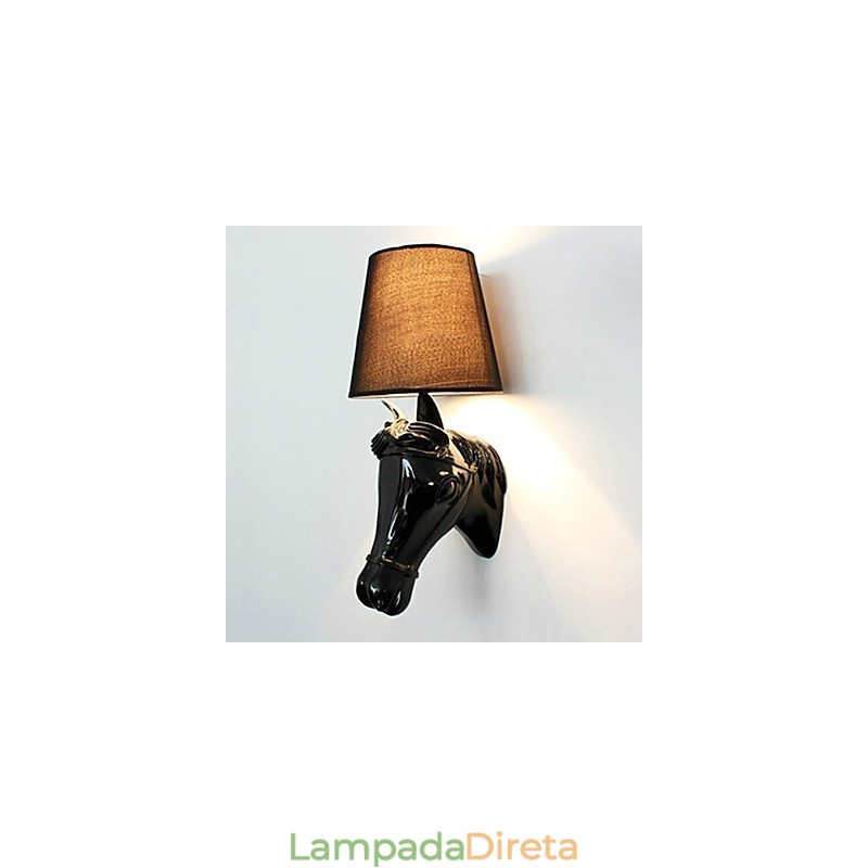 Apliques de parede Moderno Contemporâneo Resina