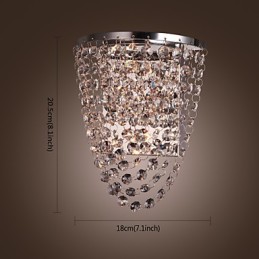 Lavadoras de parede de cristal Metal moderno