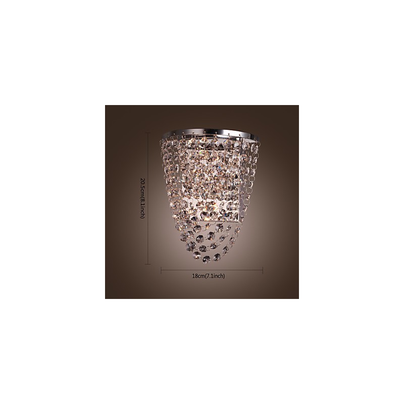Lavadoras de parede de cristal Metal moderno