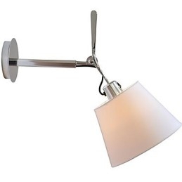 Apliques de parede Luzes de braço oscilante Luzes de parede de vela Luzes de parede de leitura Moderno Contemporâneo Metal