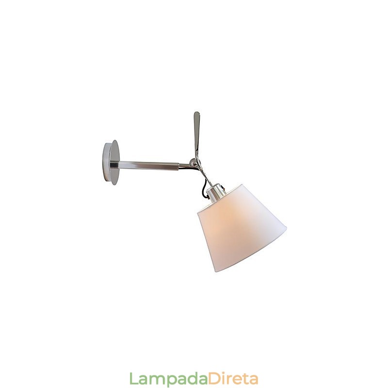Apliques de parede Luzes de braço oscilante Luzes de parede de vela Luzes de parede de leitura Moderno Contemporâneo Metal