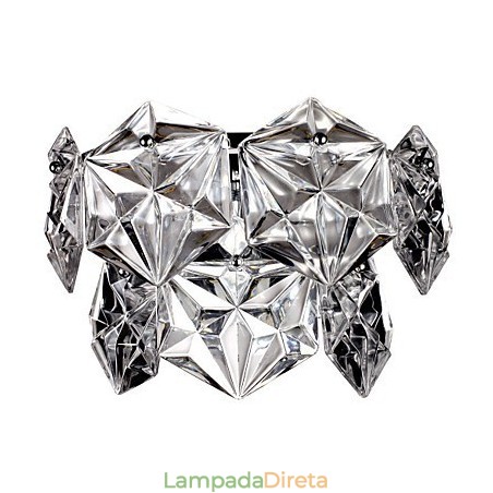 Apliques de parede de cristal Moderno Contemporâneo G9 Cristal Apliques de parede de cristal Moderno Contemporâneo G9 Cristal