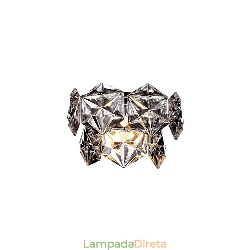 Apliques de parede de cristal Moderno Contemporâneo G9 Cristal