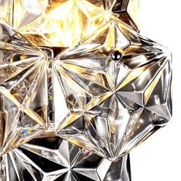 Apliques de parede de cristal G9 Cristal