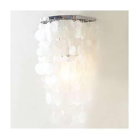 Luminária de parede elegante com 1 luz em branco quente Luminária de parede elegante com 1 luz em branco quente
