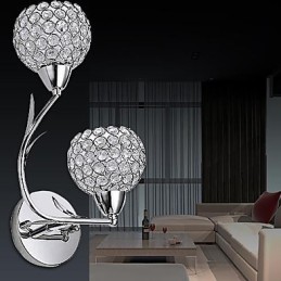 Apliques de parede de cristal Metal moderno e contemporâneo
