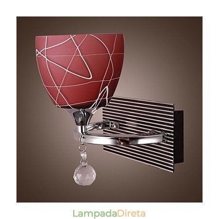 Luminária de parede de alta qualidade com 1 luz Luminária de parede de alta qualidade com 1 luz