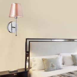 Luminária de parede de design simples com luz quente