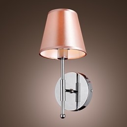 Luminária de parede de design simples com luz quente