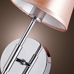 Luminária de parede de design simples com luz quente