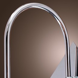 Luminária de parede com gota de cristal elegante