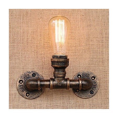 Nostalgia Simple Water Pipe Decorativo Pequeno Luminária de Parede Luz de Parede Nostalgia Simple Water Pipe Decorativo Pequeno Luminária de Parede Luz de Parede