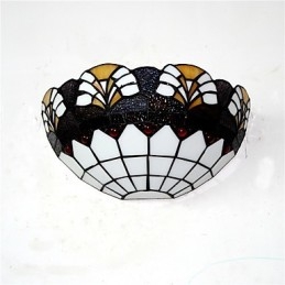 Retro Country Wall Lights Glass Shade Sala de estar Quarto Restaurante Café Bar Wall Spots
