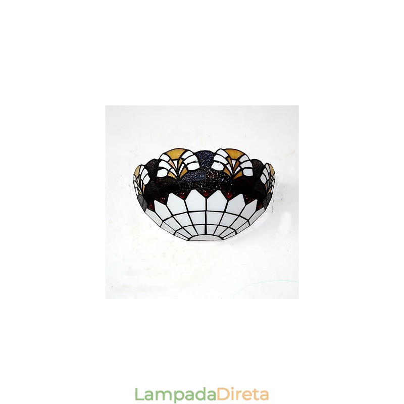 Retro Country Wall Lights Glass Shade Sala de estar Quarto Restaurante Café Bar Wall Spots