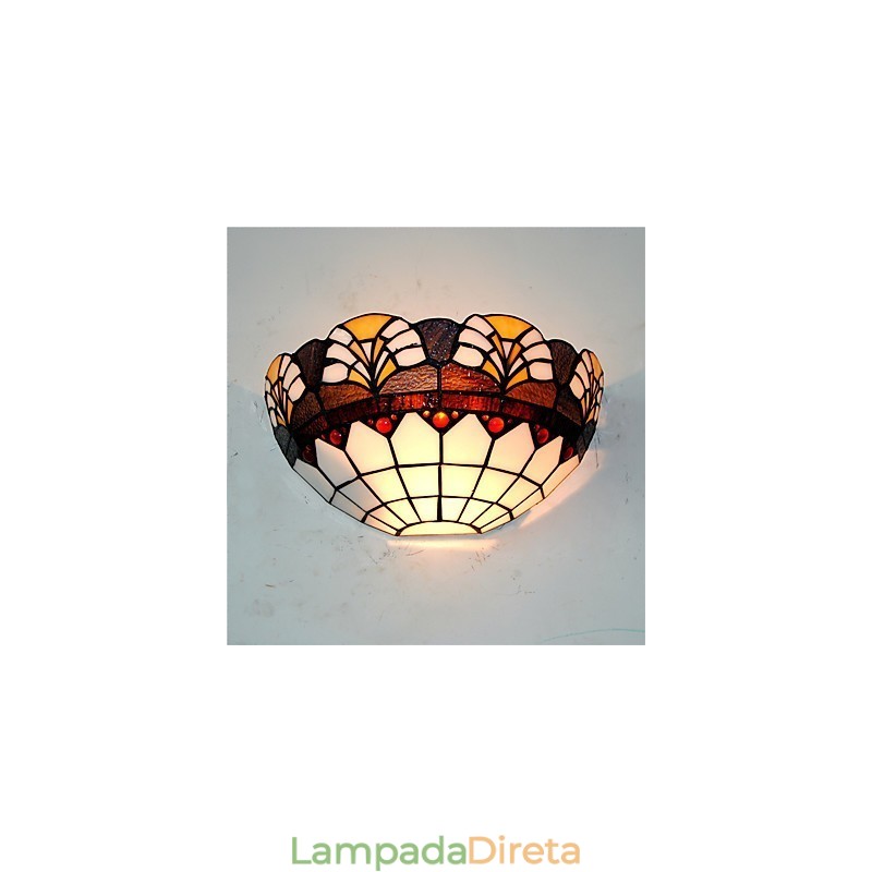 Retro Country Wall Lights Glass Shade Sala de estar Quarto Restaurante Café Bar Wall Spots