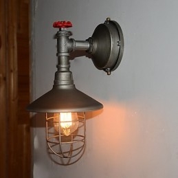 Nova luminária de parede estilo loft retrô vintage industrial Edison luminária pendente