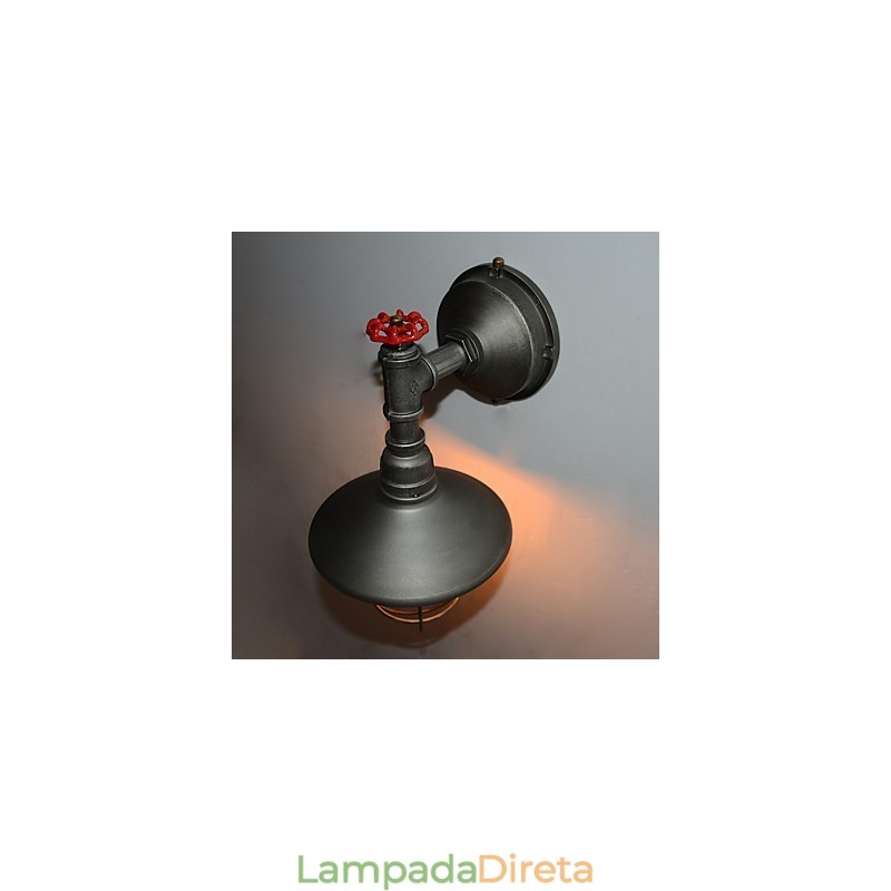 Nova luminária de parede estilo loft retrô vintage industrial Edison luminária pendente