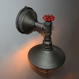 Nova luminária de parede estilo loft retrô vintage industrial Edison luminária pendente