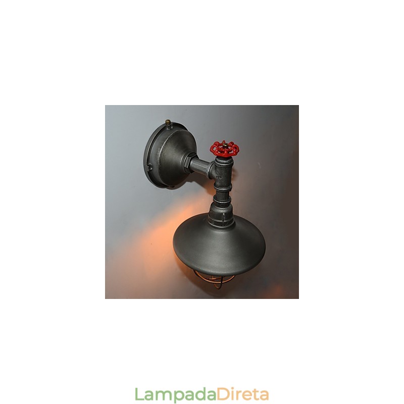 Nova luminária de parede estilo loft retrô vintage industrial Edison luminária pendente