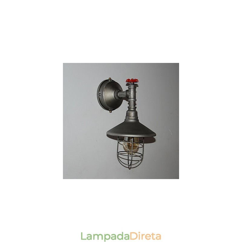 Nova luminária de parede estilo loft retrô vintage industrial Edison luminária pendente