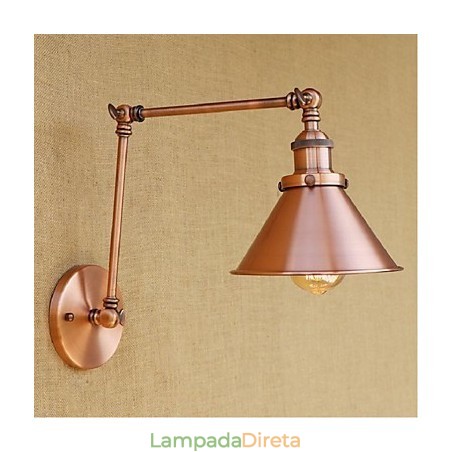 Braço longo Meio ferrugem Retro Criativo Nostalgic Retrátil Dobrável Arandelas de Parede Luz de Parede Braço longo Meio ferrugem Retro Criativo Nostalgic Retrátil Dobrável Arandelas de Parede Luz de Parede