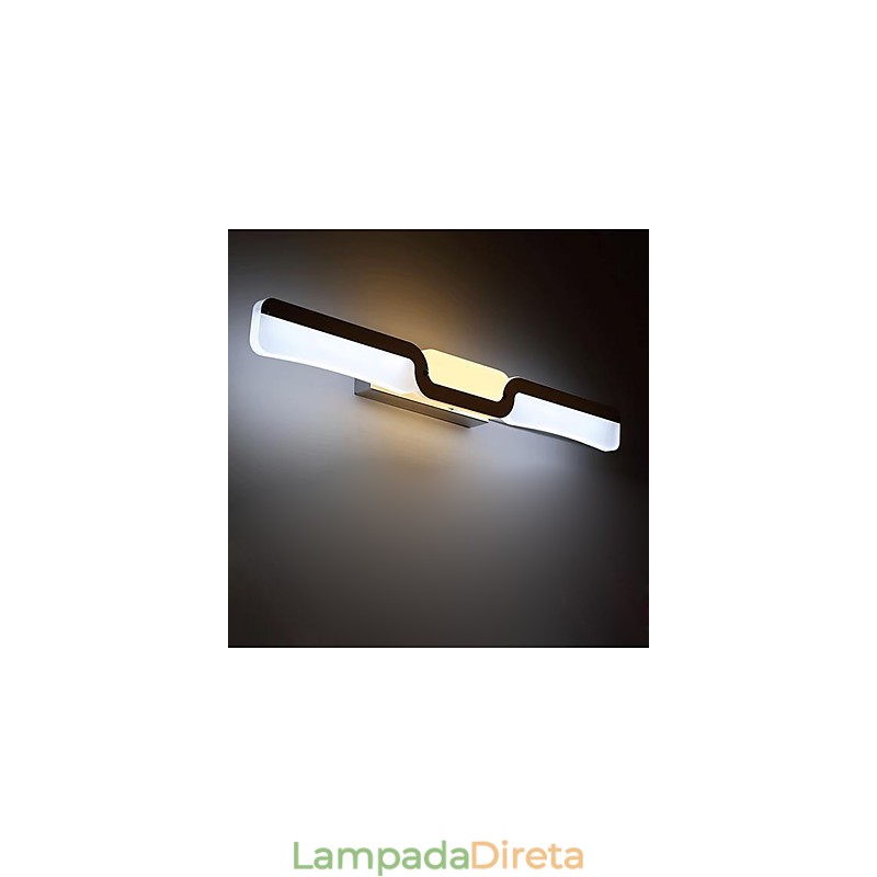 Outros recursos modernos e contemporâneos integrados para arandelas de parede com luz ambiente