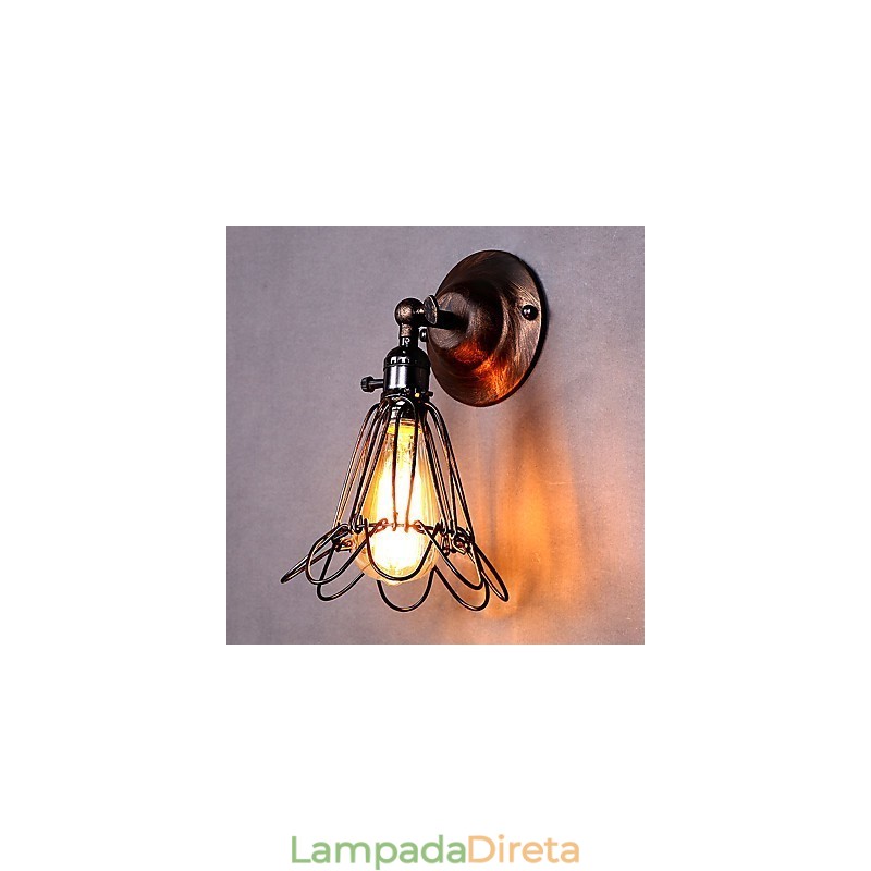 Moderno Contemporâneo Tradicional Clássico Country Galvanizado Característica para Arandelas de Parede de Luz Ambiente Luz de Parede