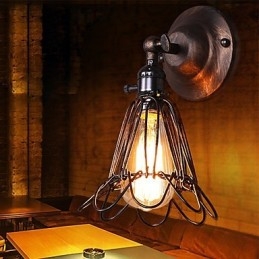 Moderno Contemporâneo Tradicional Clássico Country Galvanizado Característica para Arandelas de Parede de Luz Ambiente Luz de Parede
