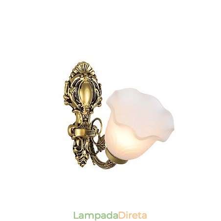 Recurso de pintura country para arandelas de parede estilo mini uplight, luminária de parede Recurso de pintura country para arandelas de parede estilo mini uplight, luminária de parede