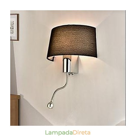 O quarto do hotel Quarto Corredor Tecido Abajur Abajur de cabeceira com interruptor de abajur americano O quarto do hotel Quarto Corredor Tecido Abajur Abajur de cabeceira com interruptor de abajur americano