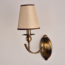 Recurso tradicional clássico galvanizado para proteção ocular Arandelas de parede Downlight Luminária de parede