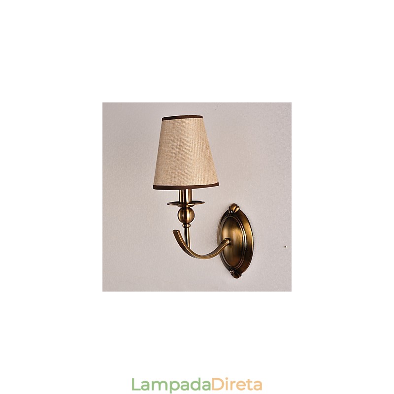 Recurso tradicional clássico galvanizado para proteção ocular Arandelas de parede Downlight Luminária de parede