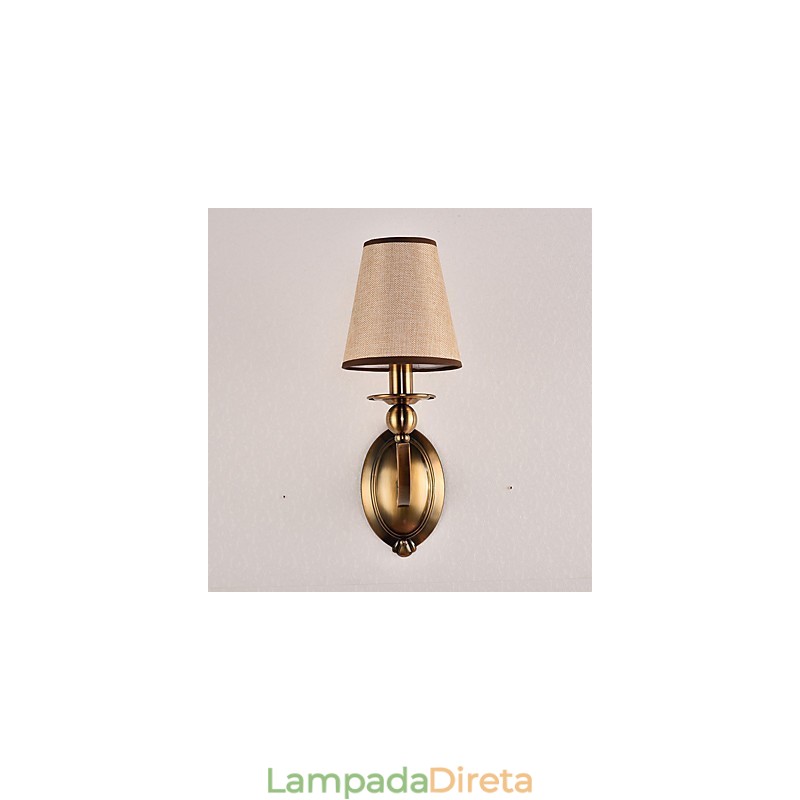 Recurso tradicional clássico galvanizado para proteção ocular Arandelas de parede Downlight Luminária de parede